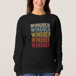 Windber Pennsylvania Windber PA Retro Vintage Text Trui