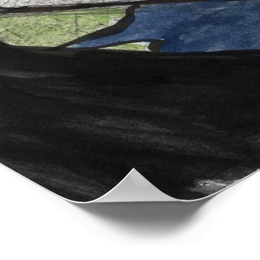 Windbeschilderd Poster (Hoek)