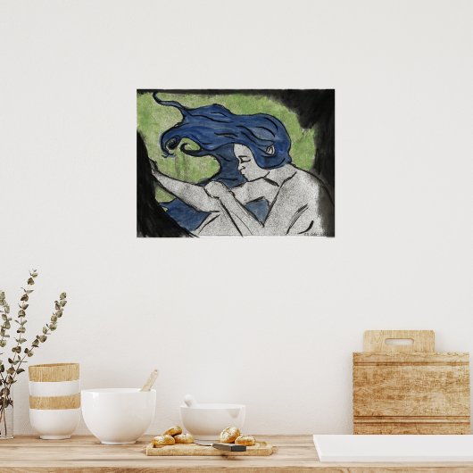 Windbeschilderd Poster (Keuken)