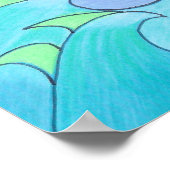 Windbloed Waves Poster (Hoek)