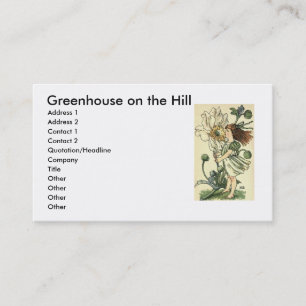 Windbloem, Greenhouse op Hill Visitekaartje