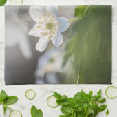 Windbloem Natuur Foto Theedoek (Gevouwen)