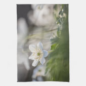 Windbloem Natuur Foto Theedoek (Verticaal)