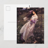 Windbloemen-door John William Waterhouse, 1902 Briefkaart (Voorkant / Achterkant)