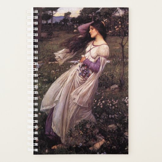 Windbloemen-door John William Waterhouse, 1902 Planner (Voorkant)