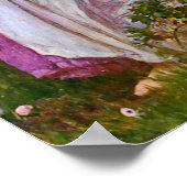 Windbloemen door John William Waterhouse Poster (Hoek)