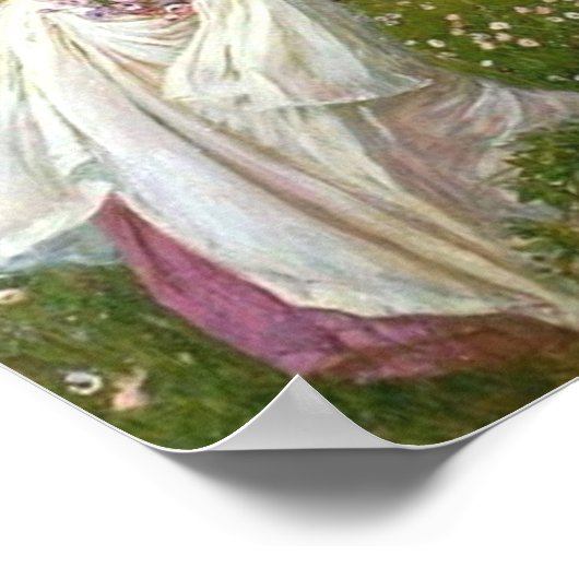 Windbloemen John William Waterhouse Poster (Hoek)