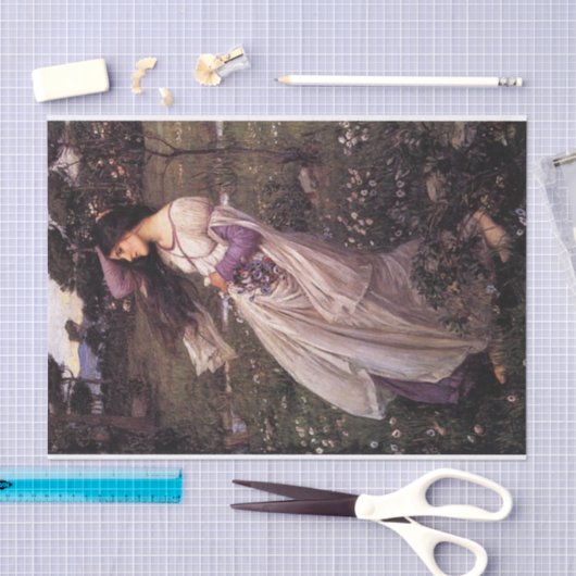 Windbloemen van John William Waterhouse Decoupage Tissuepapier (Craft)