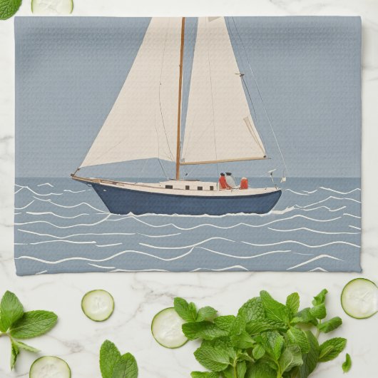 Windborne Wanderer Theedoek (Gevouwen)