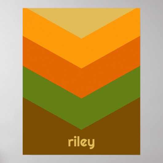 Windbreaker Color Block Darts Aangepaste naam Poster (Voorkant)