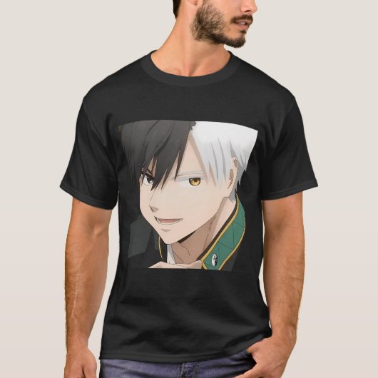 Windbreaker met bergnevel t-shirt (Voorkant)