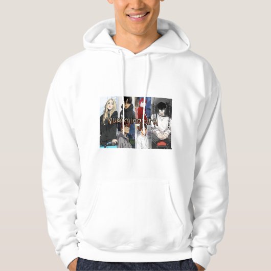 WINDBREKER MANHWA HOODIE (Voorkant)