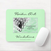 Windchime Haiku Art Mousepad Muismat (Met muis)