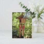 WINDCHIMES VAN BAMBOE BRIEFKAART (Staand voorkant)
