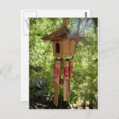 WINDCHIMES VAN BAMBOE BRIEFKAART (Voorkant / Achterkant)
