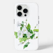 Winde witte bloem Case-Mate iPhone case (Achterkant)