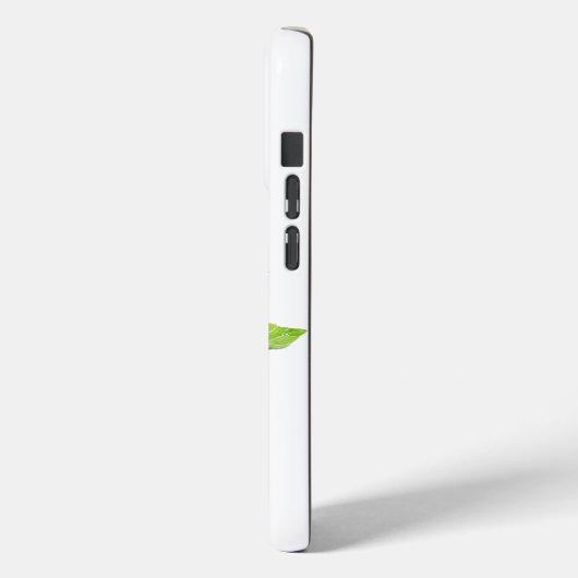 Winde witte bloem Case-Mate iPhone case (Achterkant / Links)