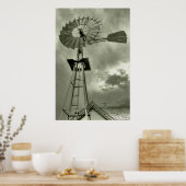Winded Mill Poster (Keuken)