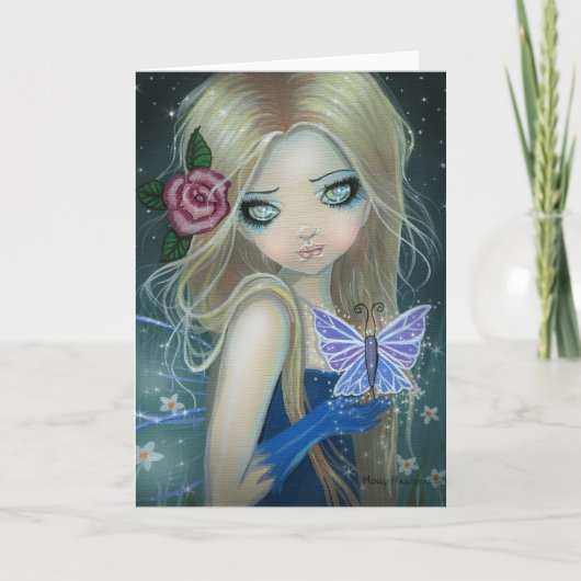 Windekindvlinder Wenskaart ~ Blanco Kaart (Voorkant)