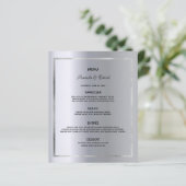 Windemuu zilverkleurige glazen (Staand voorkant)