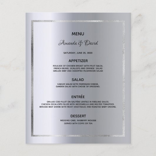 Windemuu zilverkleurige glazen (Voorkant)