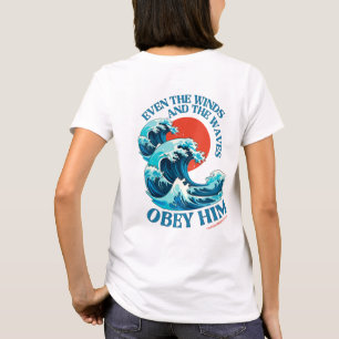 Winden en de golven t-shirt