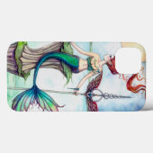 Winden of Ierland Zeemeermin Fantasy Kunst Case-Mate iPhone Case (Achterkant (horizontaal))