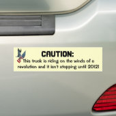 Winden van revolutie bumpersticker (Op auto)