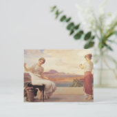 Windend de Streng - Lord Frederick Leighton Briefkaart (Staand voorkant)