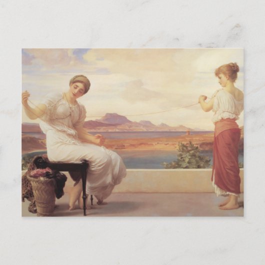 Windend de Streng - Lord Frederick Leighton Briefkaart (Voorkant)