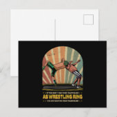  windende trampolinevecht Show Briefkaart (Voorkant / Achterkant)