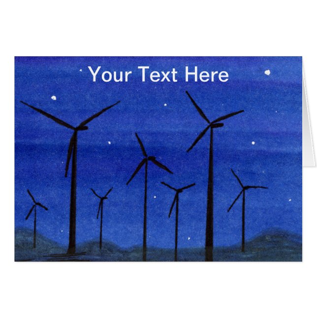 Windenergie (Voorkant Horizontaal)