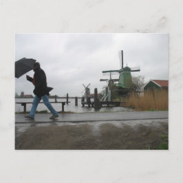 Windenergie bij het Briefkaart van Zaanse Schans W