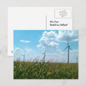 Windenergie Briefkaart (Voorkant / Achterkant)