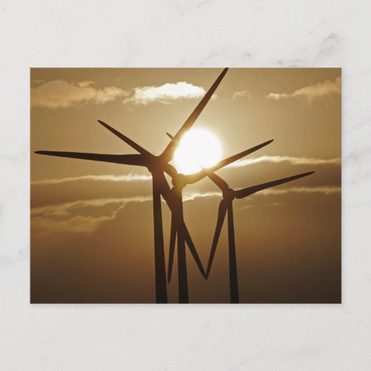 Windenergie Briefkaart (Voorkant)