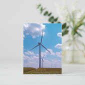 Windenergie Briefkaart (Staand voorkant)