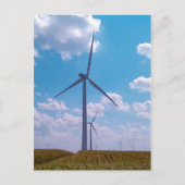 Windenergie Briefkaart (Voorkant)