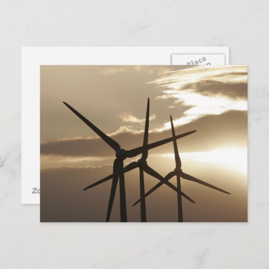 Windenergie Briefkaart (Voorkant / Achterkant)