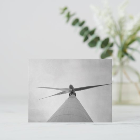 Windenergie Briefkaart (Staand voorkant)