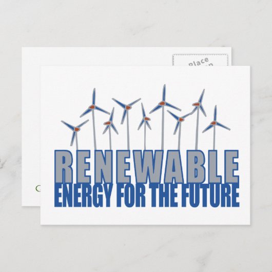 Windenergie Briefkaart (Voorkant / Achterkant)