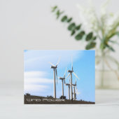 Windenergie Briefkaart (Staand voorkant)