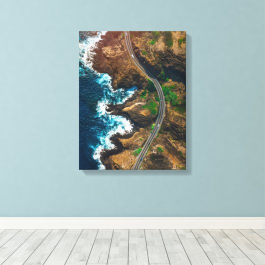 Windenergie Canvas Afdruk (Insitu (Houten vloer))