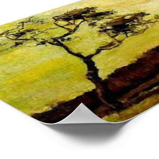 Windenergie (F10) Van Gogh Fine Art Poster (Hoek)