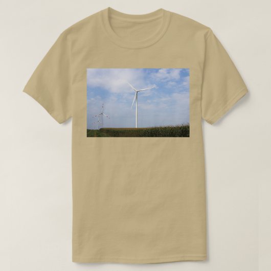 windenergie - industrie t-shirt (Design voorkant)