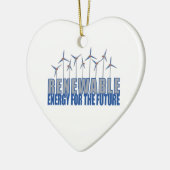Windenergie Keramisch Ornament (Links)