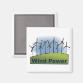 Windenergie Magneet (Voorkant / Achterkant)