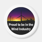 Windenergie - Magnet (Voorkant)