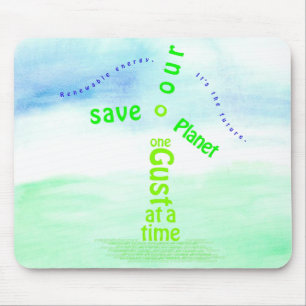 Windenergie Mousepad Muismat