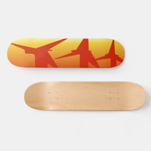 Windenergie Persoonlijk Skateboard (Horizontaal)