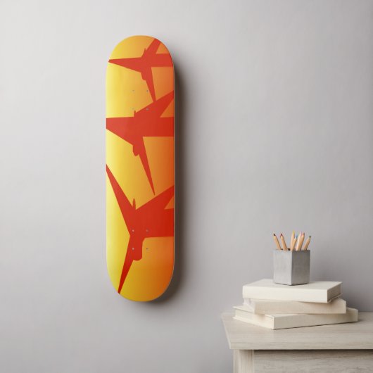 Windenergie Persoonlijk Skateboard (Muurkunst)